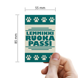 Lemmikkiruokapassi Lenni 200 kpl