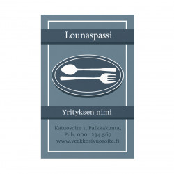 Lounaspassi Saku 200 kpl