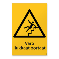 Varo liukkaat portaat