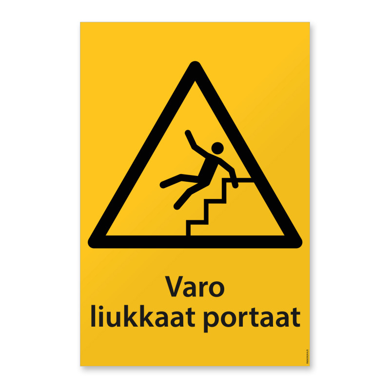 Varo liukkaat portaat