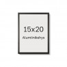 Alumiinikehys 15x20 cm tasainen profiili 7,8 mm