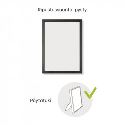 Alumiinikehys 13x18 cm tasainen profiili 7,8 mm