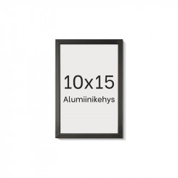 Alumiinikehys 10x15 cm tasainen profiili 7,8 mm