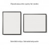 Alumiinikehys 24x30 cm tasainen profiili 7,8 mm