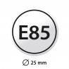 Bensiini E85 merkintätarra 2kpl