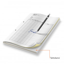 Tuntilista A4 - Malli 2