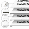 Läpikulku kielletty -merkki