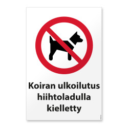 Koiran ulkoilutus...