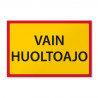 Vain huoltoajo