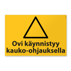 Ovi käynnistyy...