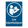 Lue käyttöohjeet