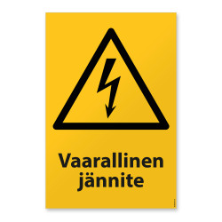 Vaarallinen jännite