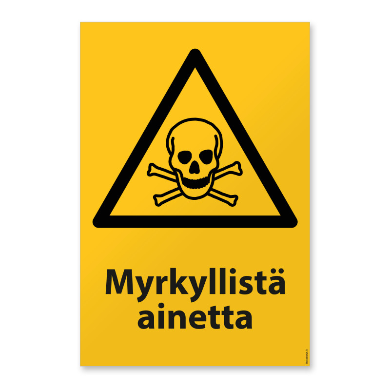 Myrkyllistä ainetta