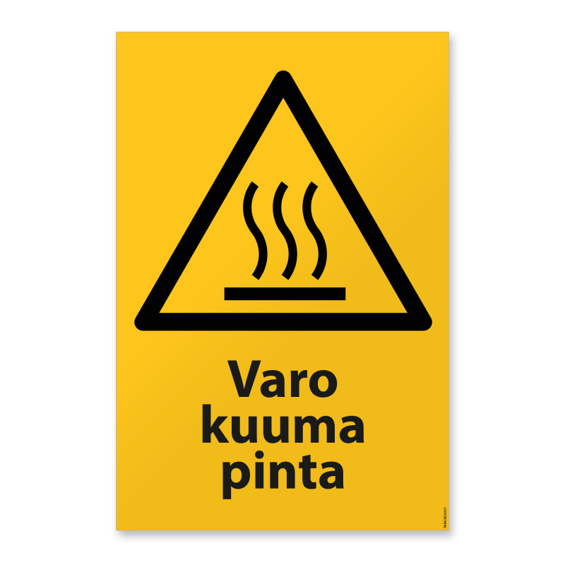 Varo kuuma pinta