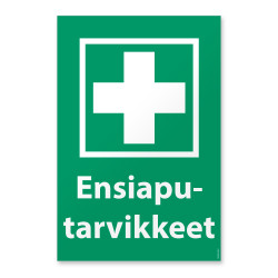 Ensiaputarvikkeet...