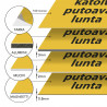 Varo katolta putoavaa lunta