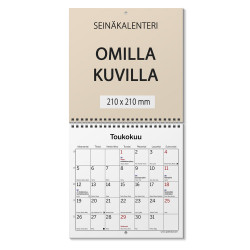 Kalenteri Omilla kuvilla...