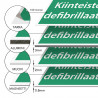 Kiinteistössä defibrillaattori