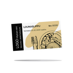 Lounaslippu 500 kpl