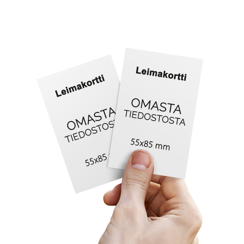 Leimakortti Omasta Tiedostosta 200 kpl