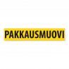 Pakkausmuovinkeräys -tarra