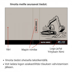 Mappi Kaivuri omalla logolla