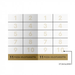 Pizzapassi Onni 200 kpl