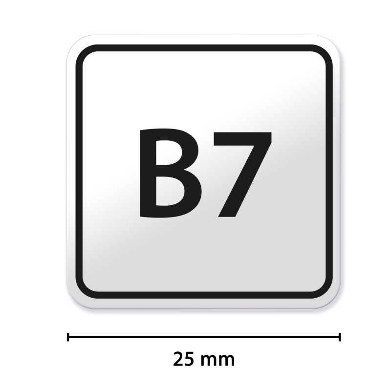 Diesel B7 merkintätarra