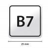 Diesel B7 merkintätarra