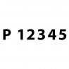 Veneen rekisteritunnus 2kpl