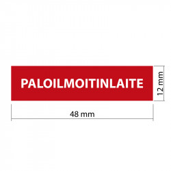 Paloilmoitinlaitetarra 100kpl