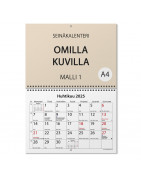 Kalenterit omalla painatuksella