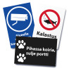 Muut tarrat ja kyltit
