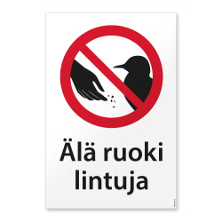 Älä ruoki lintuja