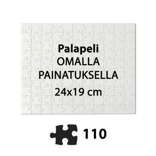 Palapeli omalla painatuksella 110 palaa