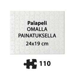 Palapeli omalla painatuksella 110 palaa