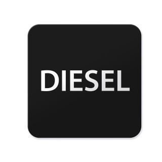 Diesel merkintätarra