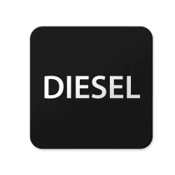 Diesel merkintätarra