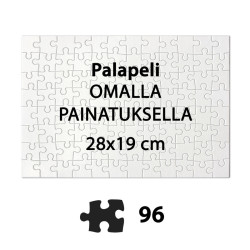 Palapeli omalla painatuksella 96 palaa