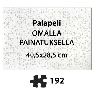 Palapeli omalla painatuksella 192 palaa