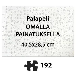 Palapeli omalla painatuksella 192 palaa