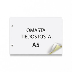 Tilaa A5 kokoinen itsejäljentävä lomake