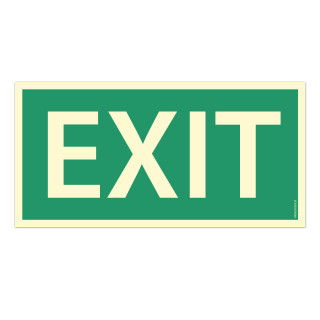 Exit jälkivalaiseva merkki