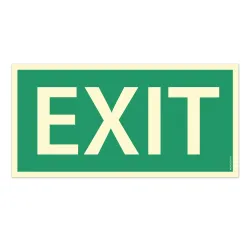 Exit jälkivalaiseva merkki