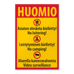 Alueella huomioitava malli 2