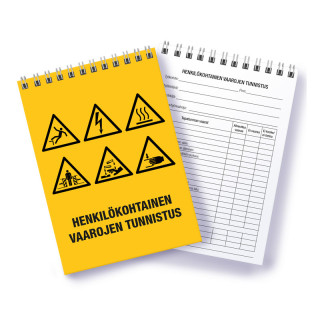 Henkilökohtainen vaarojen tunnistus -vihko