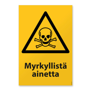 Myrkyllistä ainetta