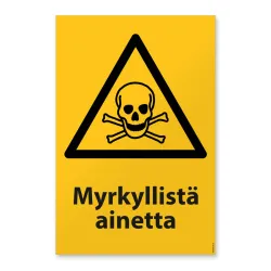 Myrkyllistä ainetta