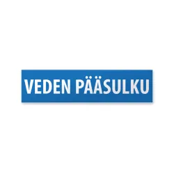 Veden pääsulku