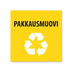 Pakkausmuovinkeräystarra